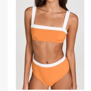 Staud bikini - NWT, size XS top, size S bottom